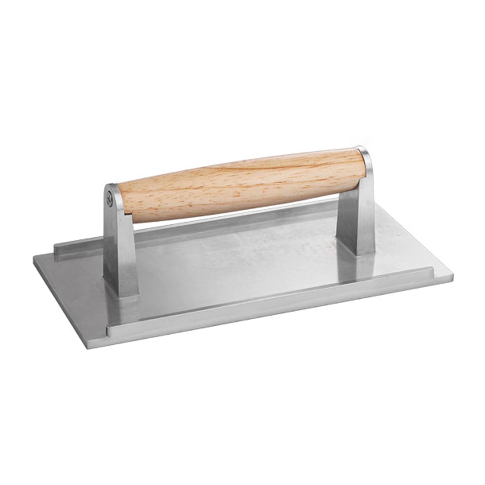 Hsioluted AluminumAlloy Press Grilling Press Sandwich Hamburger Rectangular Meats Maker Grilling Accessary for Cooking Hamburger