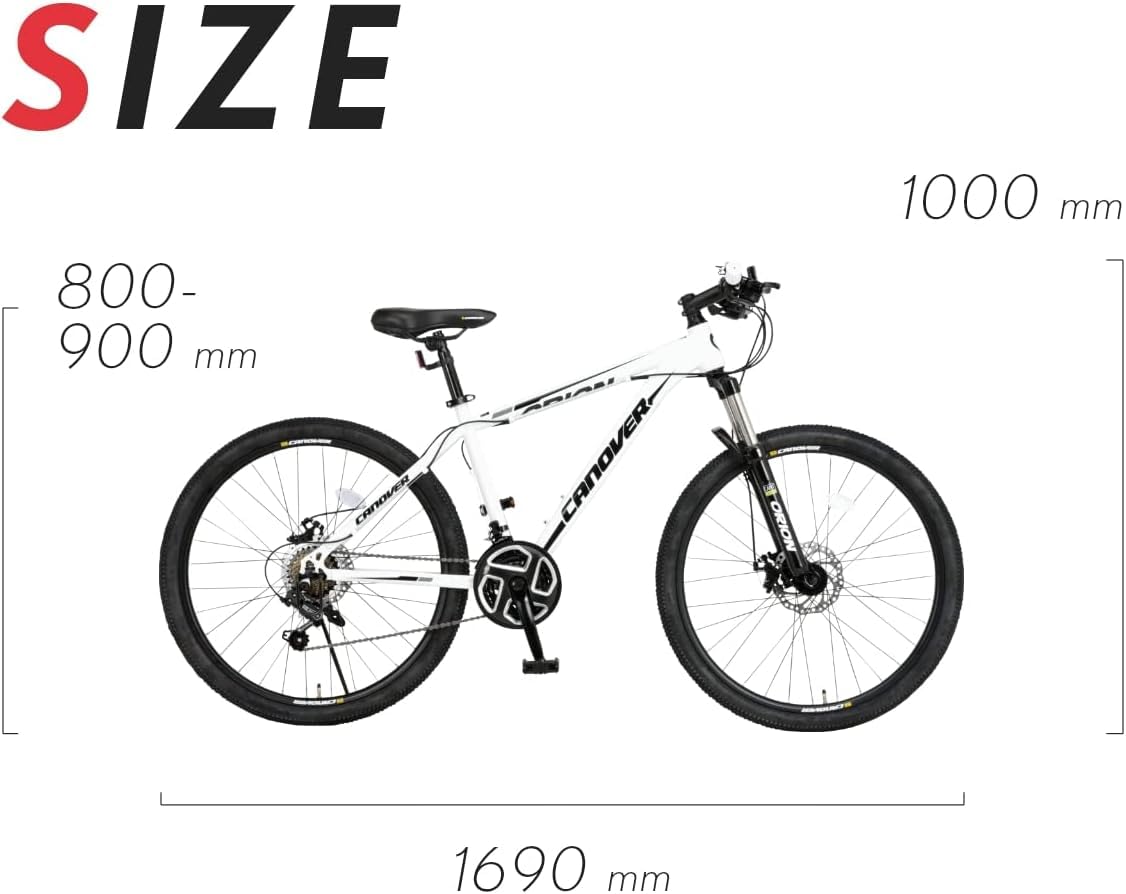 Amazon | カノーバー(CANOVER) マウンテンバイク 自転車 シマノ 21段