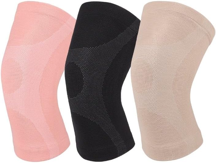 Exercise, Protection Compression Knee Pad Women's Running Knee Protector Special Men's Professional Protective Gear for Fitness, Cycling, Running, Playing Football