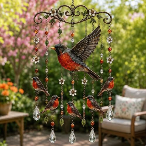 Campanas de viento de pájaro: decora tu balcón con su dulce sonido 4