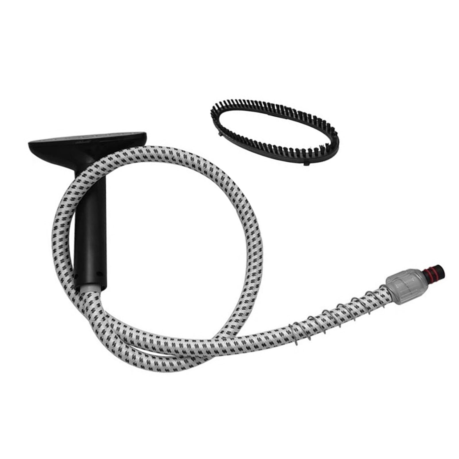 Accessoire de Tête de Brosse pour Défroisseur Vapeur Électrique Noir