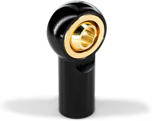 20 piezas M3 rótula Rod End Head Link aleación de aluminio anodizado vivienda para 110 RC Car Tamiya HSP traxxas Axial SCX10 Redcat Truck Buggy