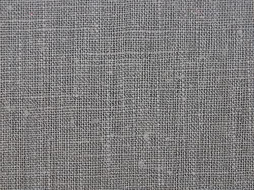 Stof France Coated Cotton Ramie Blend Fabric Mouse Grey - per metre