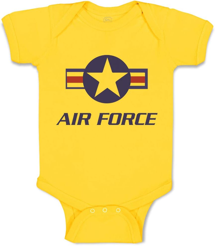 Proud Of My Air Force Uncle Baby Bodysuit - Funny Military Onesie For Boys & Girls 6 Months