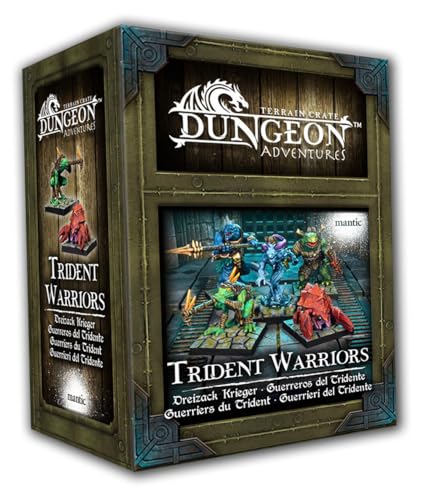 Trident Warriors Mantic figurines de monstres marins pour vos soirées jeux de rôle