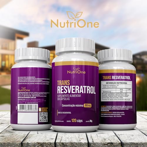 Resveratrol Trans 120 Cápsulas 500mg - Nutrione