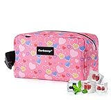 Cerbonny Freezable Lunch Bag, Pink-S, Unisex, PVC Material, 5 x 9 x 4 Inches, Keeps Food Cool