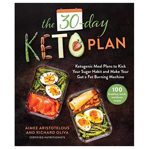 The 30-Day Keto Plan: Ketogenic Meal Plans to Kick Your Sugar Habit and Make Your Gut a Fat-Burning Machine