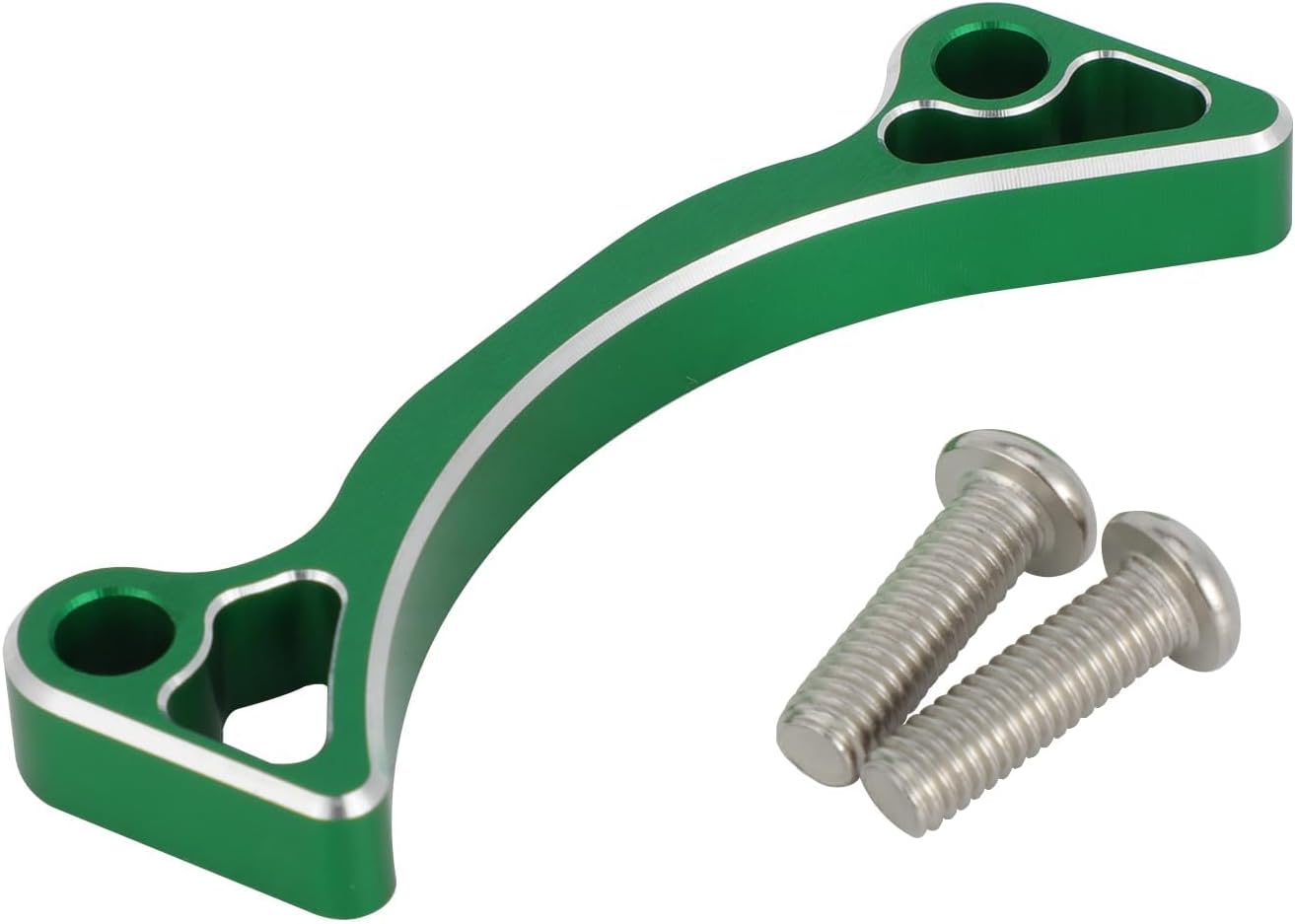 Motorcycle Case Saver Sprocket Cover Engine Chain Guard CNC for KX250 KX250X 2021-2024 KX450 2019-2024 KX450X 2022-2024 KX450SR 2022-2023 Dirt Pit Bike Green