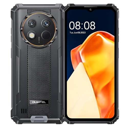 Oukitel G1s 128 GB Memória 8 GB RAM 4G Dual SIM NFC Android 14 Tela 6.52 Polegadas Bateria 10600 mAh Preto