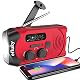 Efluky Solar Radio AM/FM Kurbelradio tragbar mit Powerbank-Funktion