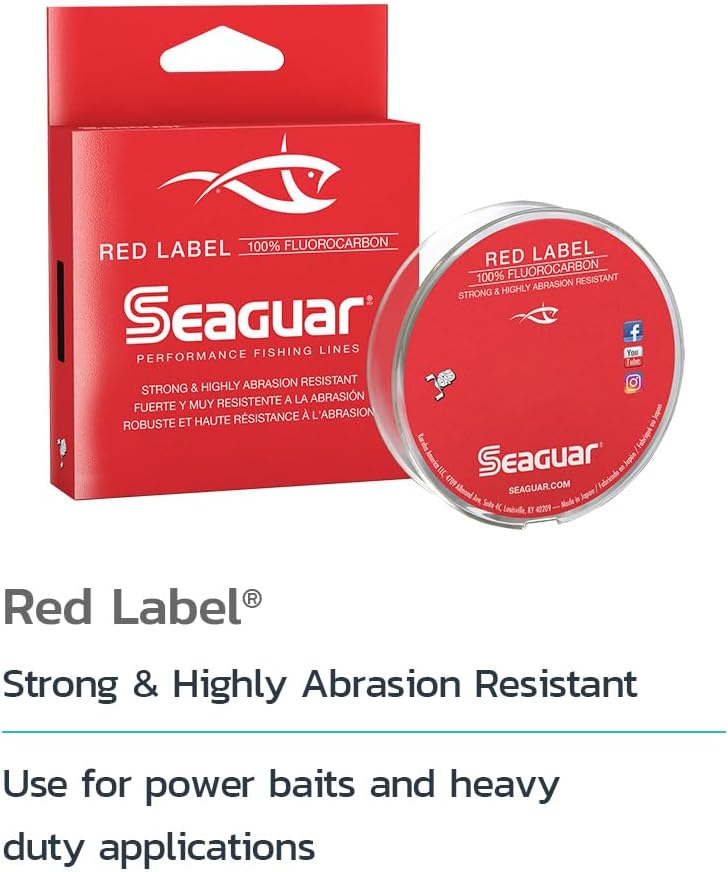 Seaguar Red Label 100% Fluorocarbon
