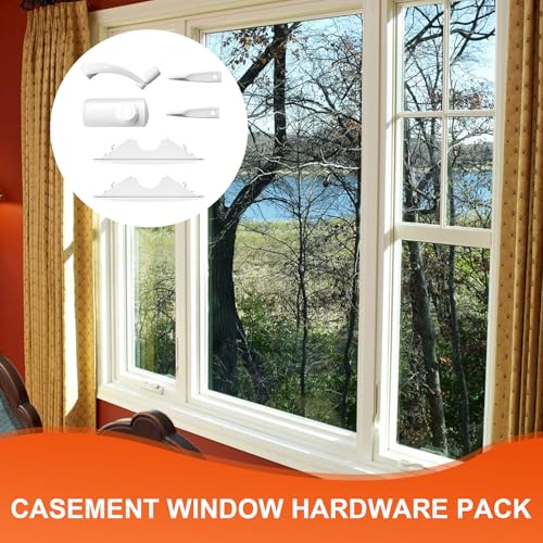 1521026 Hardware Pack Fit for Andersen PSA Classic Style Awning Windows - White - Image 7