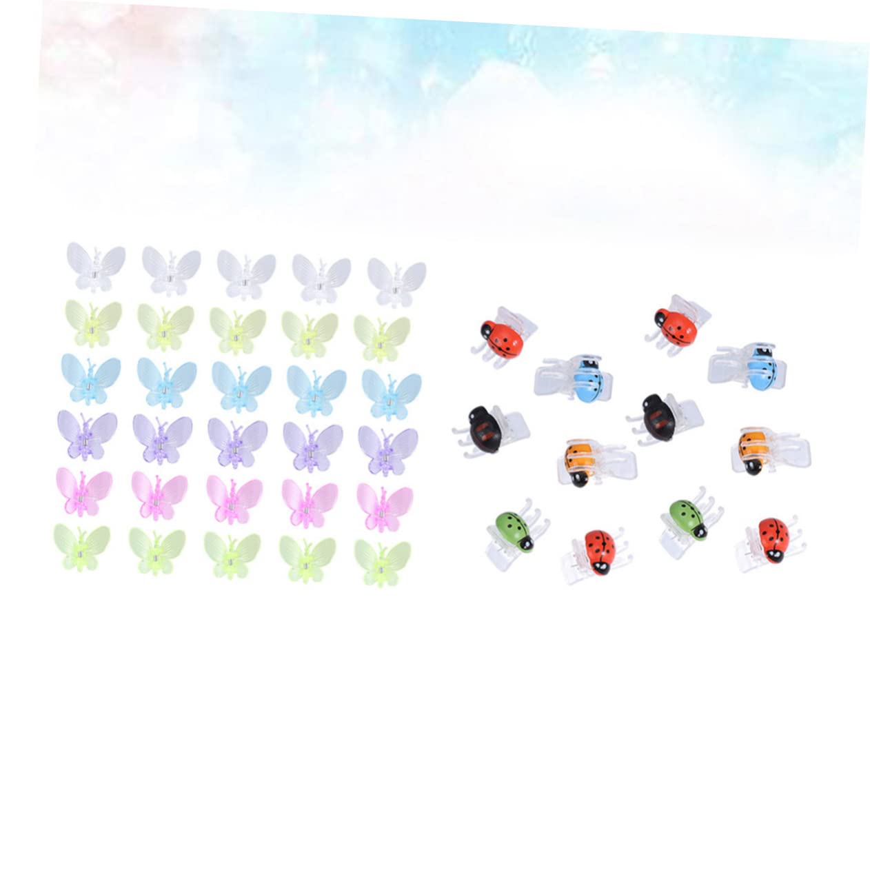 BESPORTBLE 180 Haarklammer Pflanzen Verbinden Clip Orchideenclips Zur Unterstützung Von Pflanzen Gemüse-stützklemme Gemüseclip Für Den Garten Pfropfung Wein-Clips Drinnen Acryl
