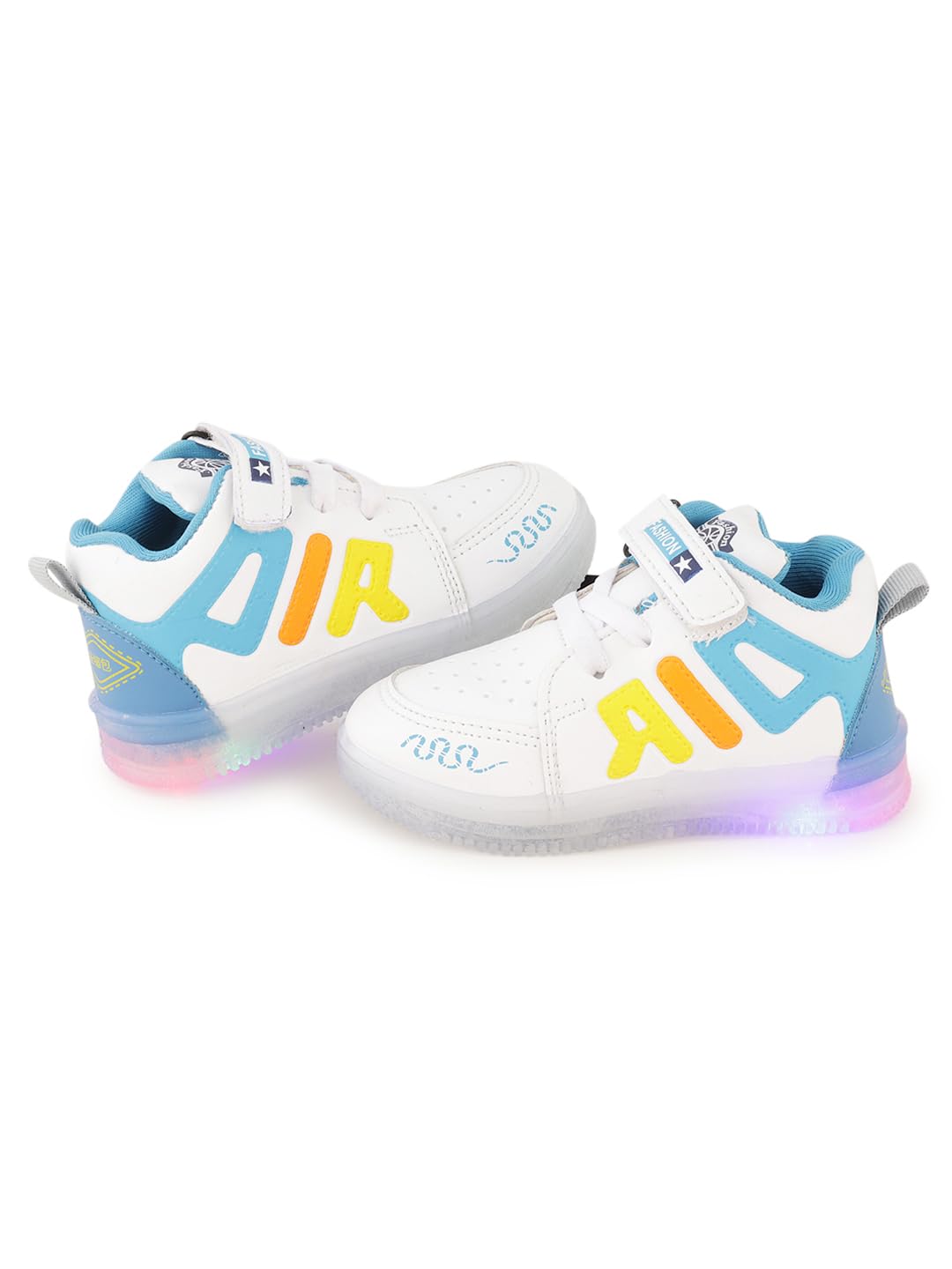 PASSION PETALS AIR PU LED Light Shoes for Kids Girls and Boys of Age 2Years -5 Years -Blue PASSION PETALS AIR PU LED Light Shoes for Kids Girls and Boys of Age 2Years -5 Years -Blue