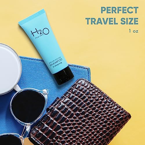 H2O Therapy Shampoo, Travel Size Hotel Hospitality, 1 oz (Case of 300) - Thumbnail 5
