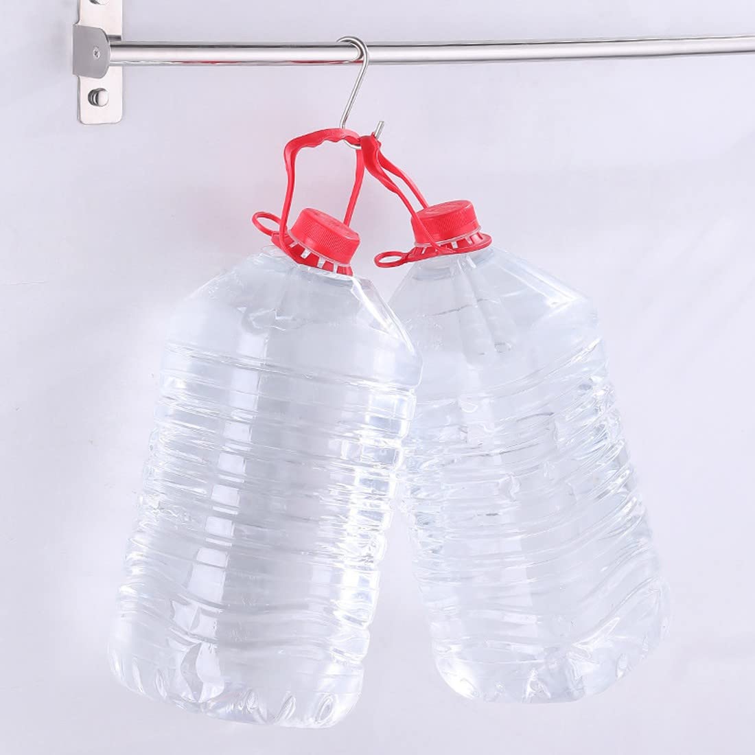 Ganci a S Cucina in Acciaio Inox Appesi Ganci Attaccapanni Forma di S Multifunzionale per Bagno Camera da Letto Ufficio Ganci per Utensili Cucina(10 Pezzi,5 cm di lunghezza)