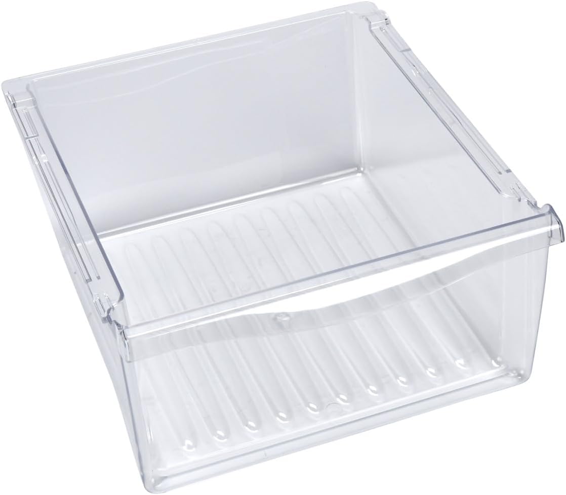 Whirlpool WP67002633 Genuine OEM SxS Refrigerator Crisper Drawer Replacement Part - Replaces 12530501, 12530505, 12530505N, and more