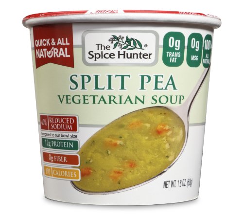 The Spice Hunter Split Pea Soup Bowl, 2.4-Ounce Containers (Pack of 6)