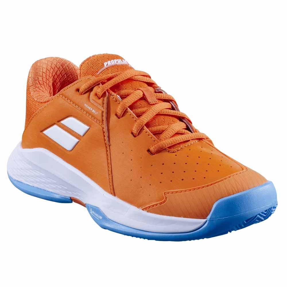 Babolat Dzieci Prop Jr 3 Cly Trampki Do Tenisu Ziemi Bita Pomarańczowy EU Neu