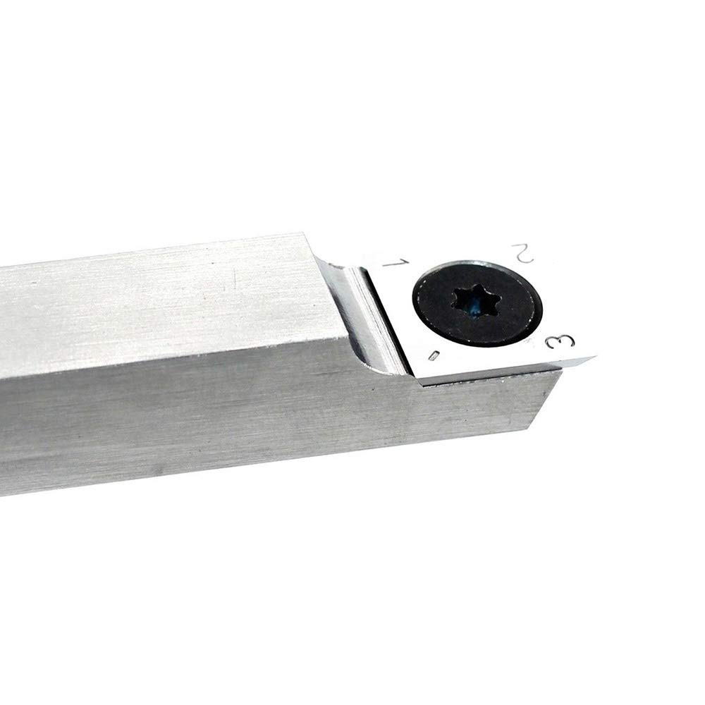 Hartmetall-Fräsereinsätze R50 Mm – 10 Stück 15x15 Mm Mit Schrauben, Für Hobelkopf & Holzdrehwerkzeuge