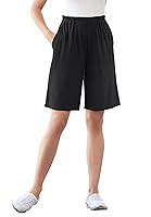 Algopix Similar Product 6 - Woman Within Plus Size 7-Day Knit Short