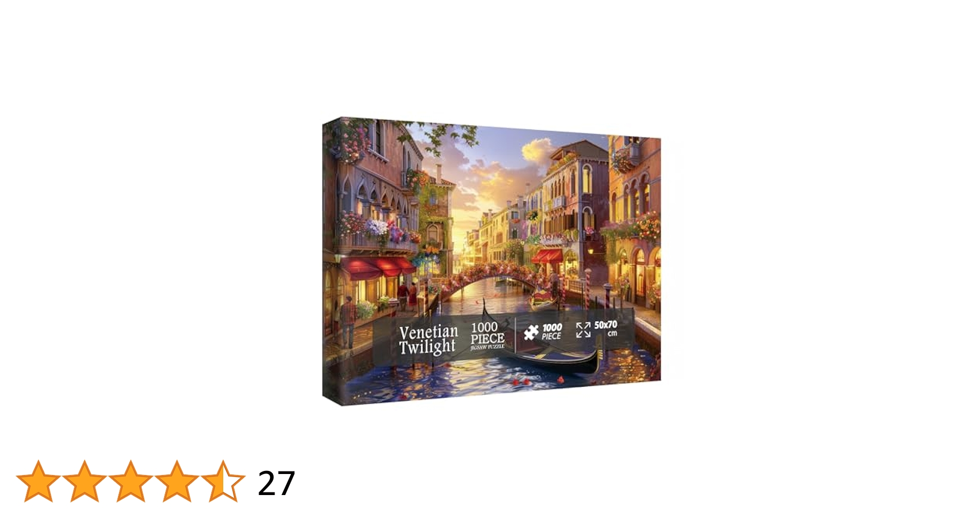 Amazon | イタリア ベニス 風景 パズル 大人用 1000ピース