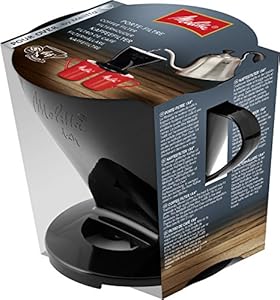 Melitta Kaffeefilterhalter 1x4 Standard Schwarz