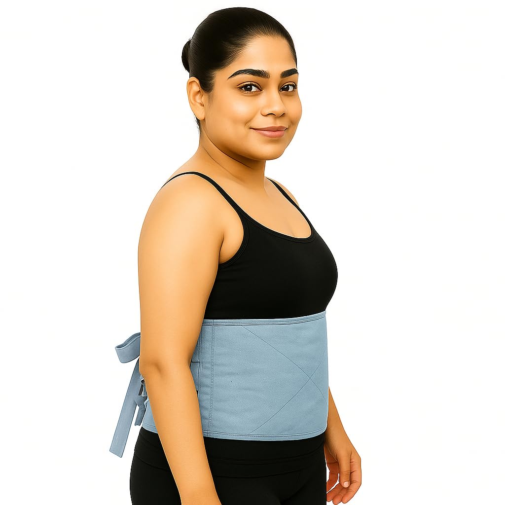 yum4mom Traditional Postpartum Back Tie on Belt After Delivery-picture-29