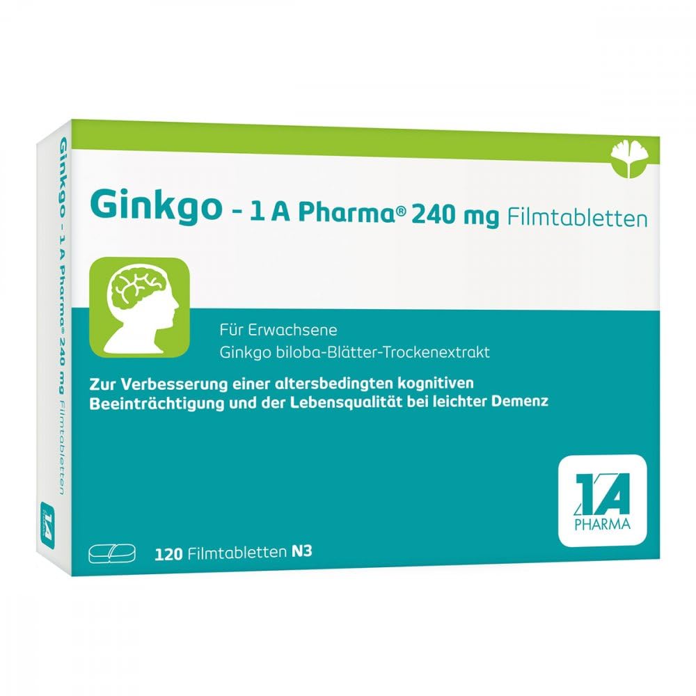 GINKGO-1A Pharma 240 mg Filmtabletten 120 St
