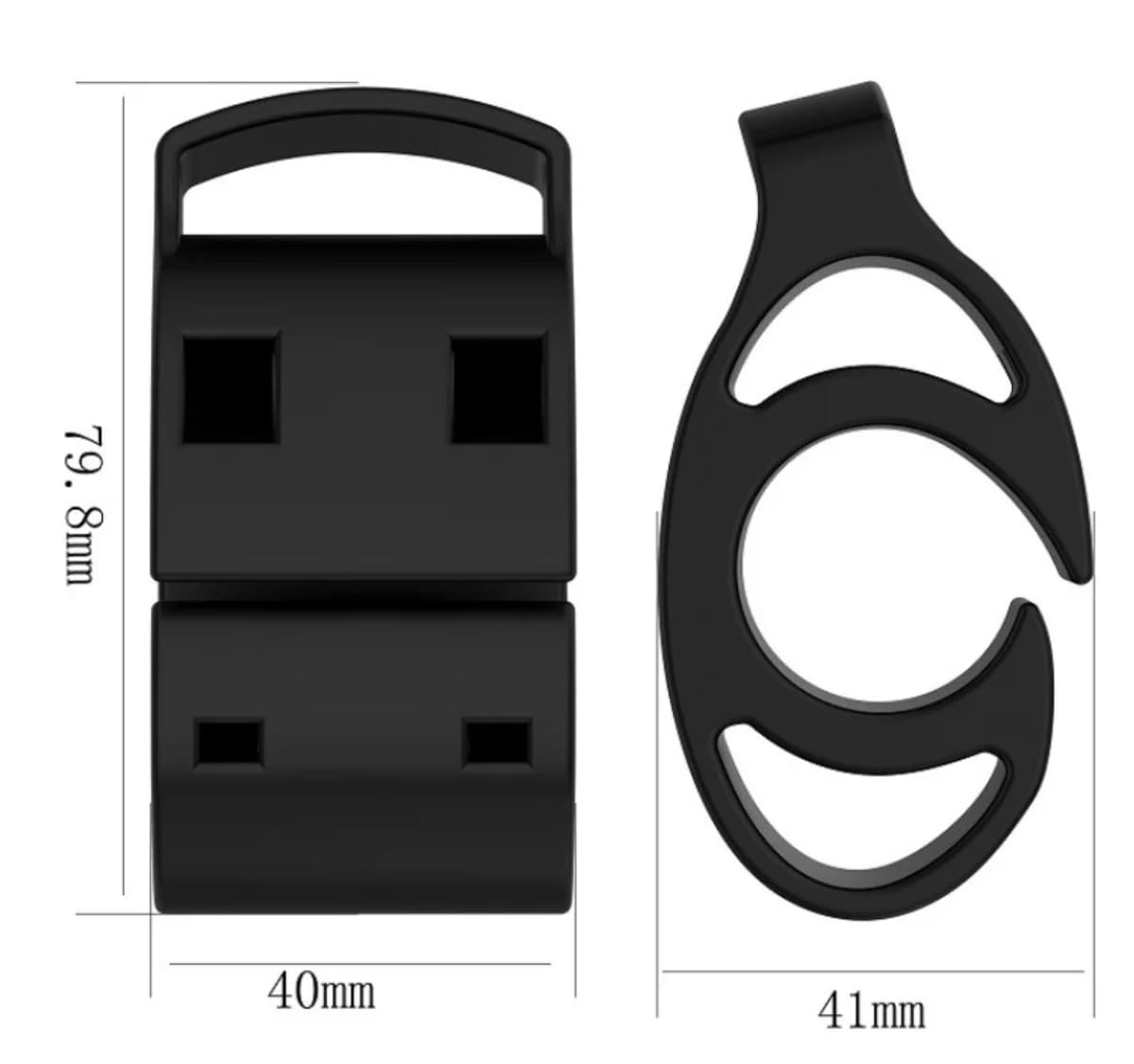 Universale Supporto da Manubrio Bicicletta per Smartwatch | Supporto Silicone per Garmin Tomtom Ticwatch Suunto Fitbit Polar Apple Watch