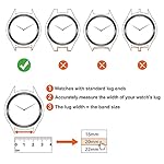 ANNEFIT Watch Band 16mm 17mm 18mm 19mm 20mm 21mm 22mm 24mm - Classic Oil Wax Leather Quick Release Watch Strap for Men Women - Image 5