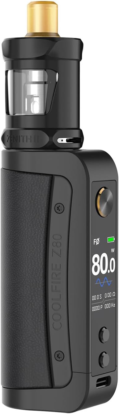 Innokin Coolfire Z80 5.5ml 80W Kit Including Zenith II Tank Color: Black