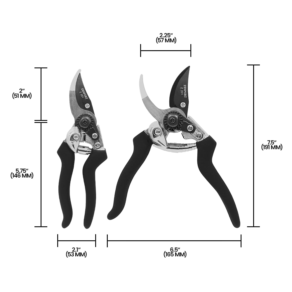 Zenport Heavy Duty Pruner, stal nierdzewna