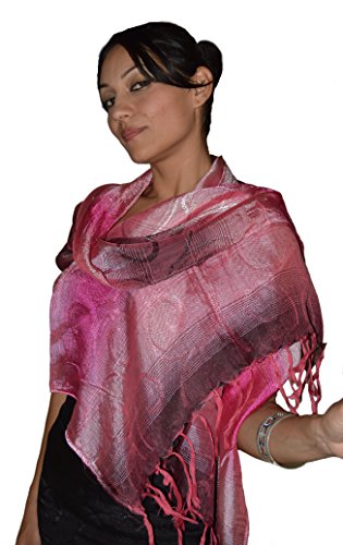 Treasures Of Morocco Moroccan Shoulder Shawl Breathable Oblong Head Scarf Silky Soft Exquisite Wrap