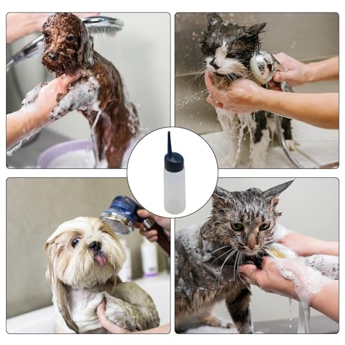 Flasche zum Ausdünnen von Flaschen Donoo Hundeshampoo, 150 ml Flaschen zum Ausdünnen von professionellen Haustier-Shampoos | Nachfüllbarer Haustier-Shampoo-Mixer