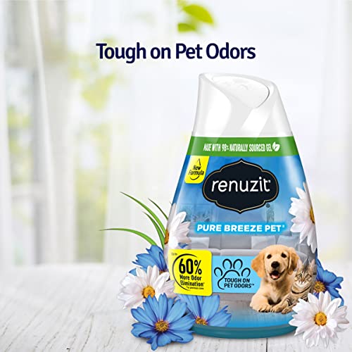 Image of Renuzit Gel Air Freshener, Pure Breeze, 7 Ounce (3 Count)