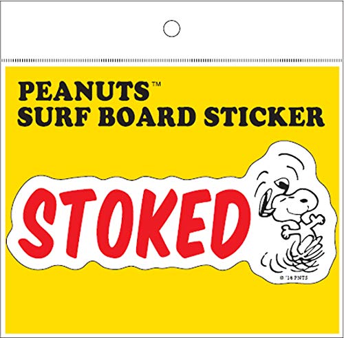 PEANUTS(�s�[�i�b�c) PEANUTS SURF BOARD STICKER �s�[�i�b�c �T�[�t�{�[�h �X�e�b�J�[ �X�k�[�s�[ SURF'S UP �V�[�� �T�[�t�B�� �i��:SNP-19012