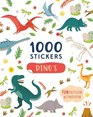 Dino's - 1000 stickers: Funtastische activiteiten