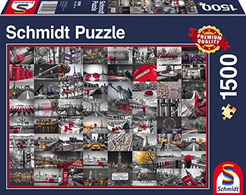 Schmidt- Puzzle Immagine della Città 1500 Pezzi