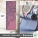 Gaiam Yoga Mat Premium Print Non Slip Exercise & Fitness Mat for All Types of Yoga, Pilates & Floor Workouts, Paisley Tropical, 5mm (05-64039)