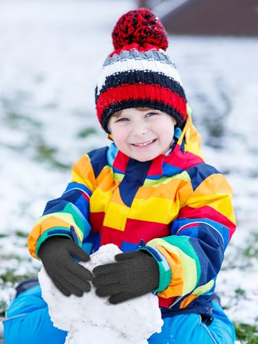 Image of Syhood 5 Pairs Kids Winter Gloves