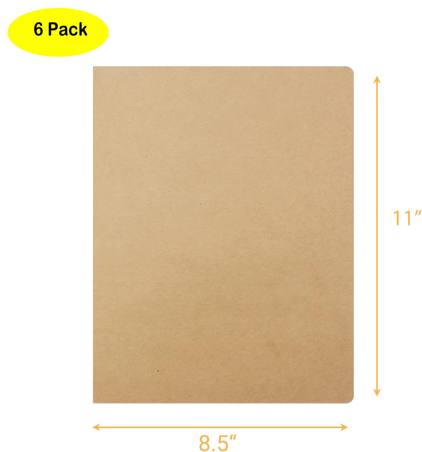 ZMCYN 6 Pack APProach A4 Size Large Dot Grid Notebook Journals Bulk, Dotted Journals Notebook for Travelers College Students - Image 2