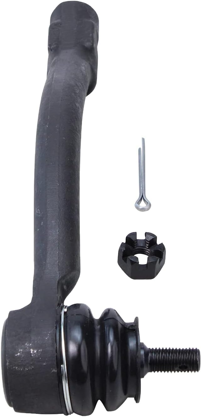 Detroit Axle - Front Left Outer Tie Rod for 2011-2016 Hyundai Elantra 2012-2017 Veloster Elantra GT Coupe 2014-2019 Kia Soul EV, Driver Side Outer Tie Rod End Replacement