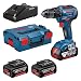 Produktbild Bohrschrauber GSR 18V-55 + 3 x 5,0 Ah + GAL 18V-40 + L-Boxx Bosch  0615990L8D