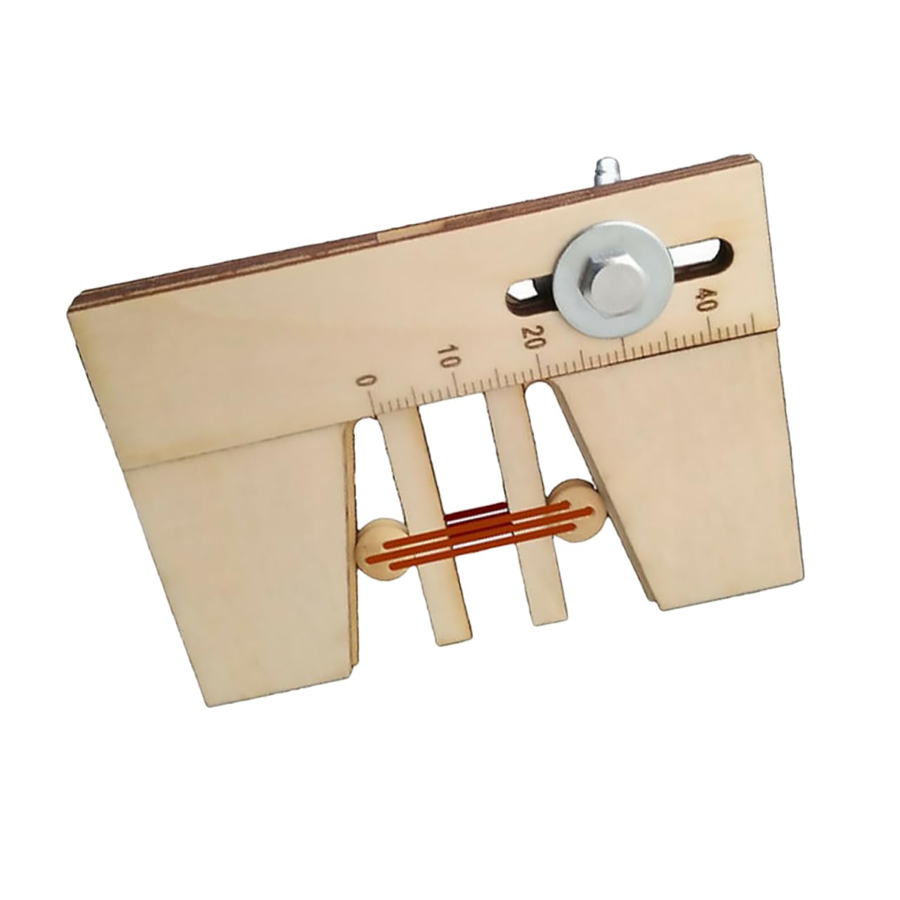 ibasenice 2pezzi Strumento Di Ormeggio Legno Per Modelli Di Vela Compatto e Leggero Con Display Scala Realizzato Materiale Legnoso Per Uso Elegante e Funzionale