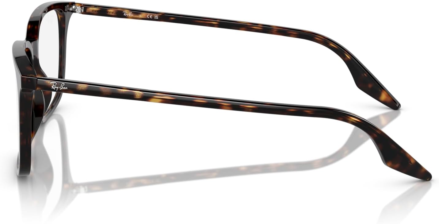 Ray-Ban Rx5421 Rectangular Prescription Eyewear Frames Havana/Demo Lens 53 Millimeters image 3 of 5 B0CCPMNHPV