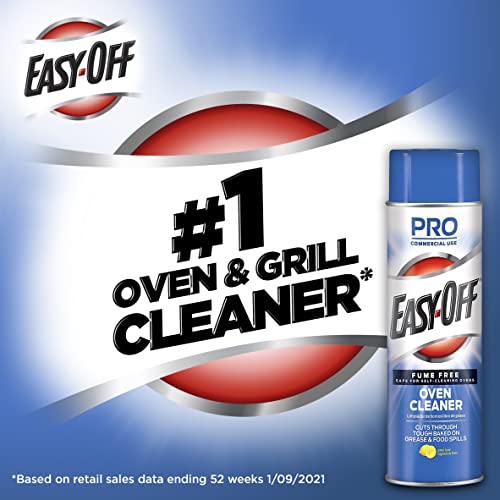 Easy Off Professional Fume Free Max Oven Cleaner, Lemon 24 Ounce (Pack of 1) - Thumbnail 4