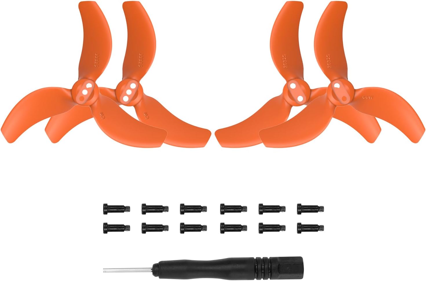 4PCS Avata 2 Propellers 3032S Quick Release Propeller Props with Compatible with DJI Avata 2 (Orange) : Toys  Games