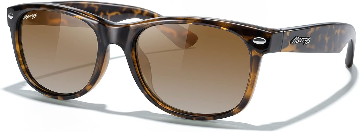 MERRY'S Polarized Unisex Shades Sunglasses for Men and Women Vintage Polarized Sun Glasses Mirror Lens - Image 3